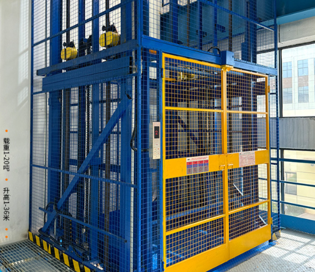 上高食品厂室内货梯