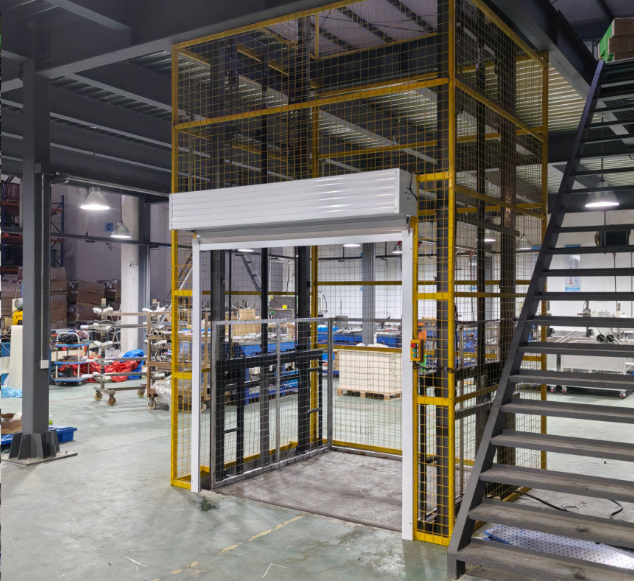 上高食品厂物料提升