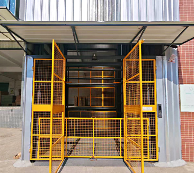 上高导轨式升降平台