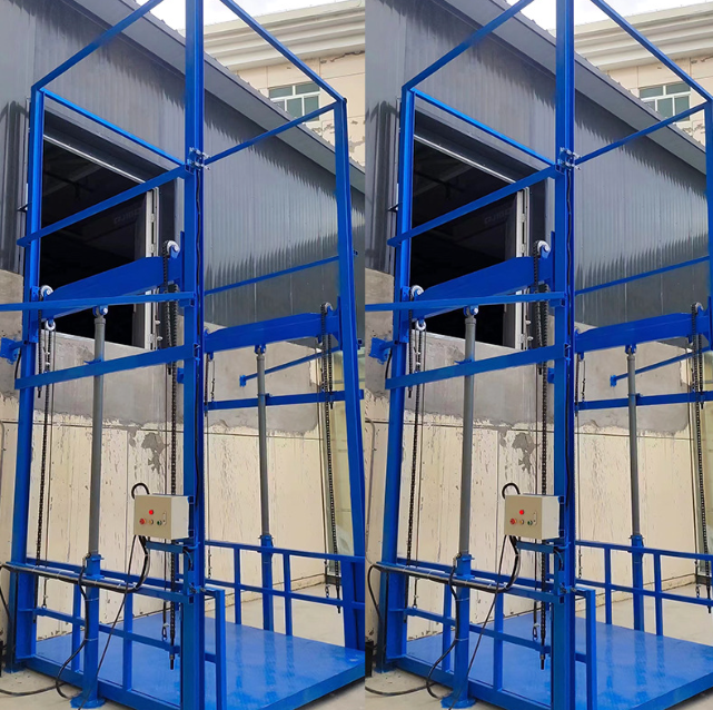 上高导轨式升降货梯